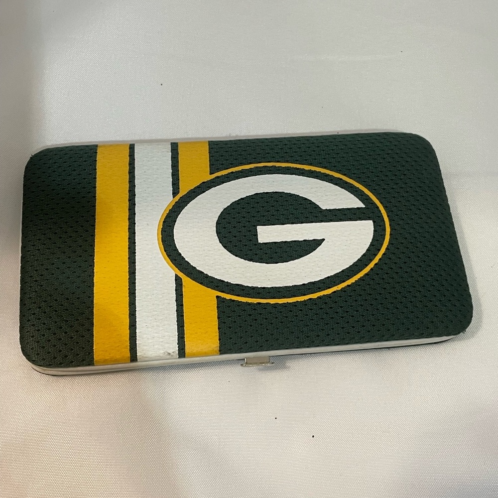 Green Bay‎ Packers wallet NFL Slim Women's Pro FAN LITTLEEARTH green yellow